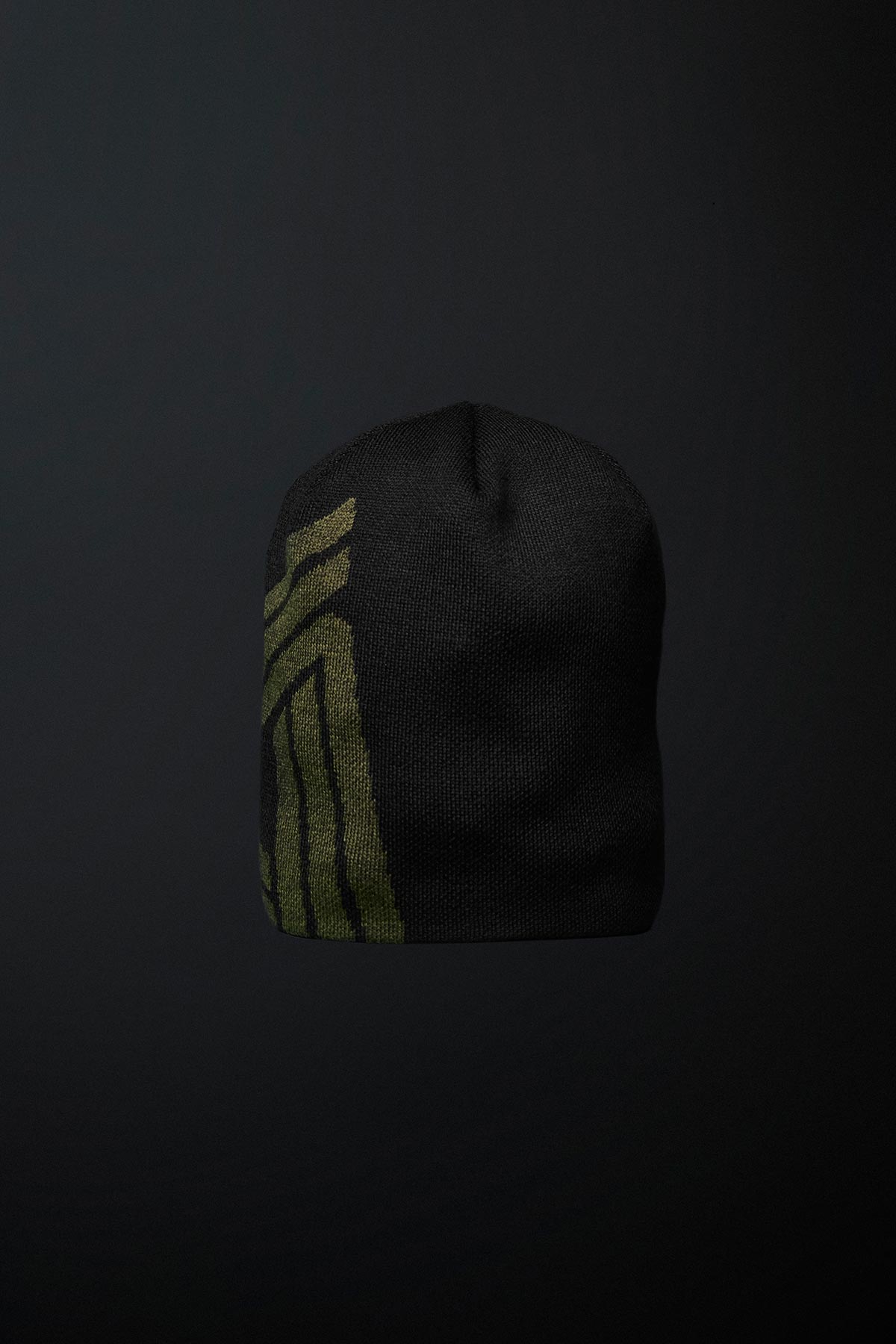 Reversible Wool Beanie Jacquard - Audant
